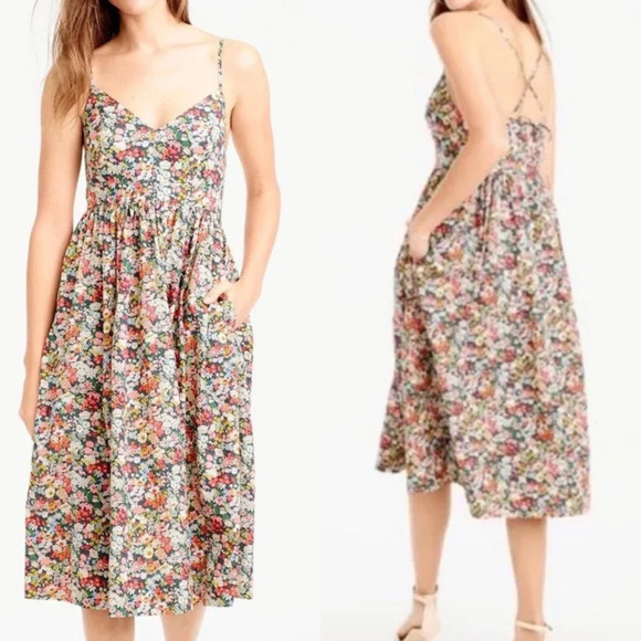 J. Crew Dresses & Skirts - J. Crew Liberty Fabric Thorpe Floral Print